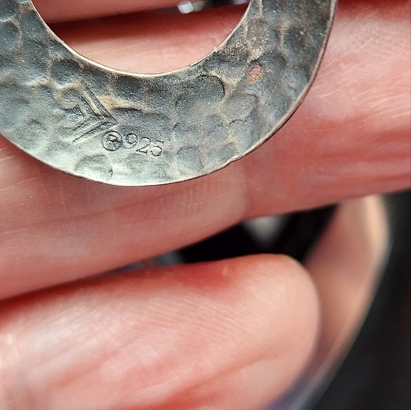 Silpada Sterling and Beaded Earrings - Picture 9 of 9